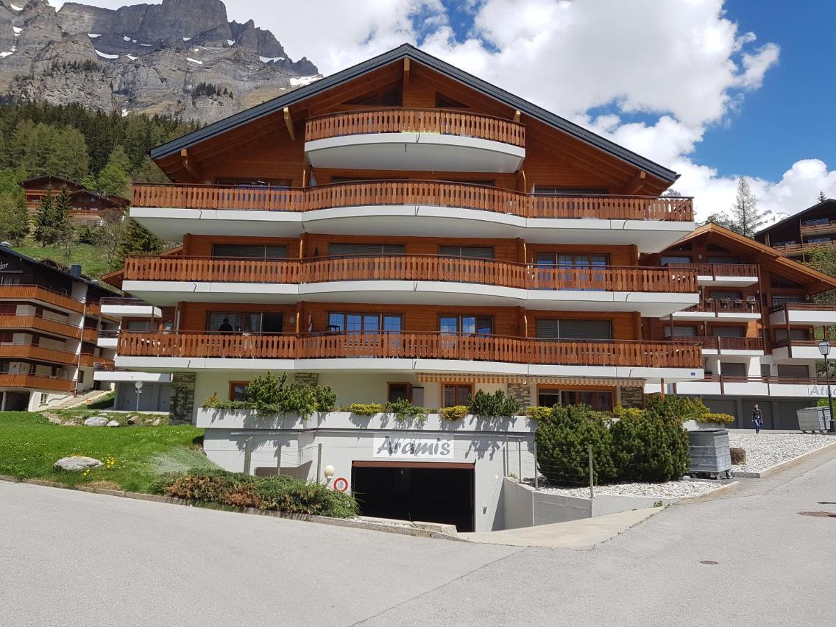 Aramis 1 Apartment Leukerbad Bagian luar foto